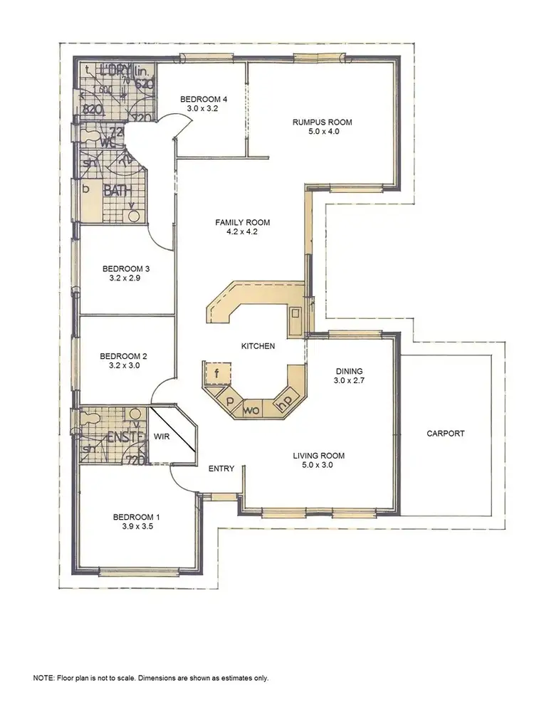 Floorplan of Homely house listing, Address available on request