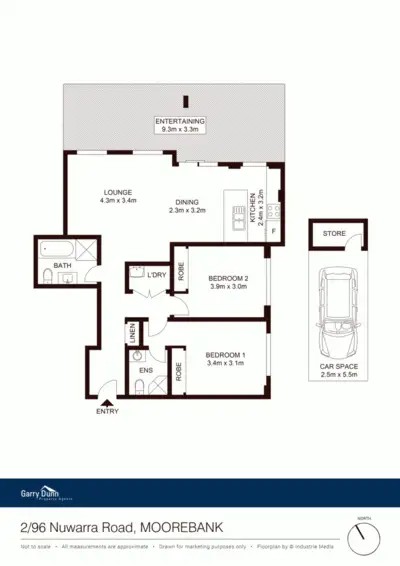 Floorplan of Homely apartment listing, Address available on request