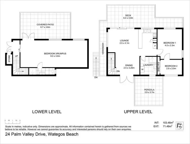 Floorplan of Homely house listing, 24 Palm Valley Drive, Byron Bay NSW 2481