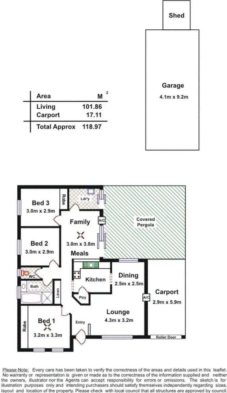 Floorplan of Homely house listing, Address available on request