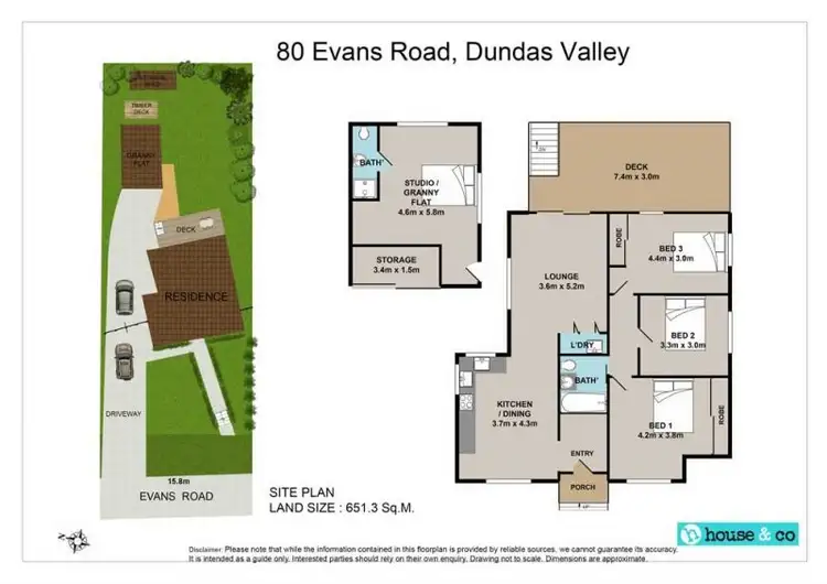Floorplan of Homely house listing, 80 Evans Road, Dundas Valley NSW 2117