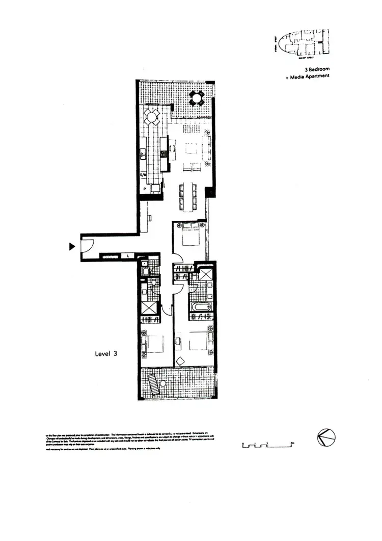 Floorplan of Homely apartment listing, 303 Altura/11 Railway Street, Chatswood NSW 2067