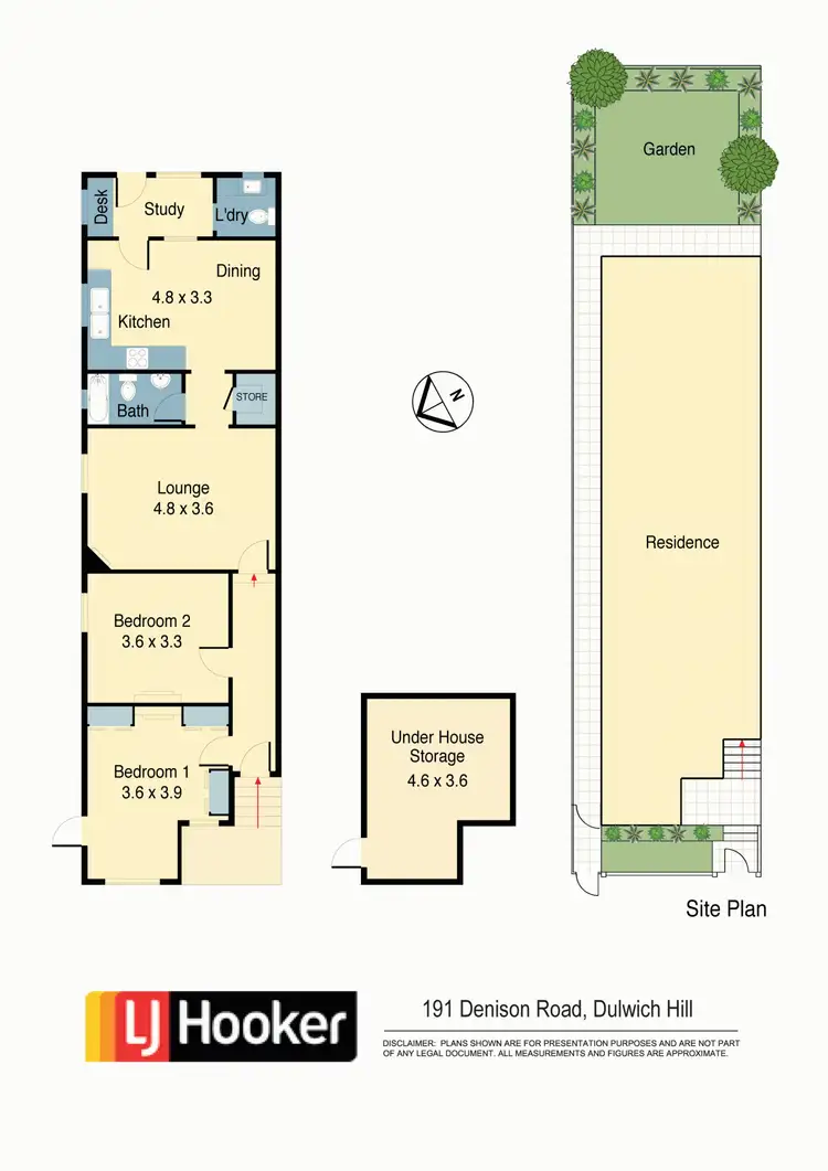 Floorplan of Homely house listing, 191 Denison Road, Dulwich Hill NSW 2203