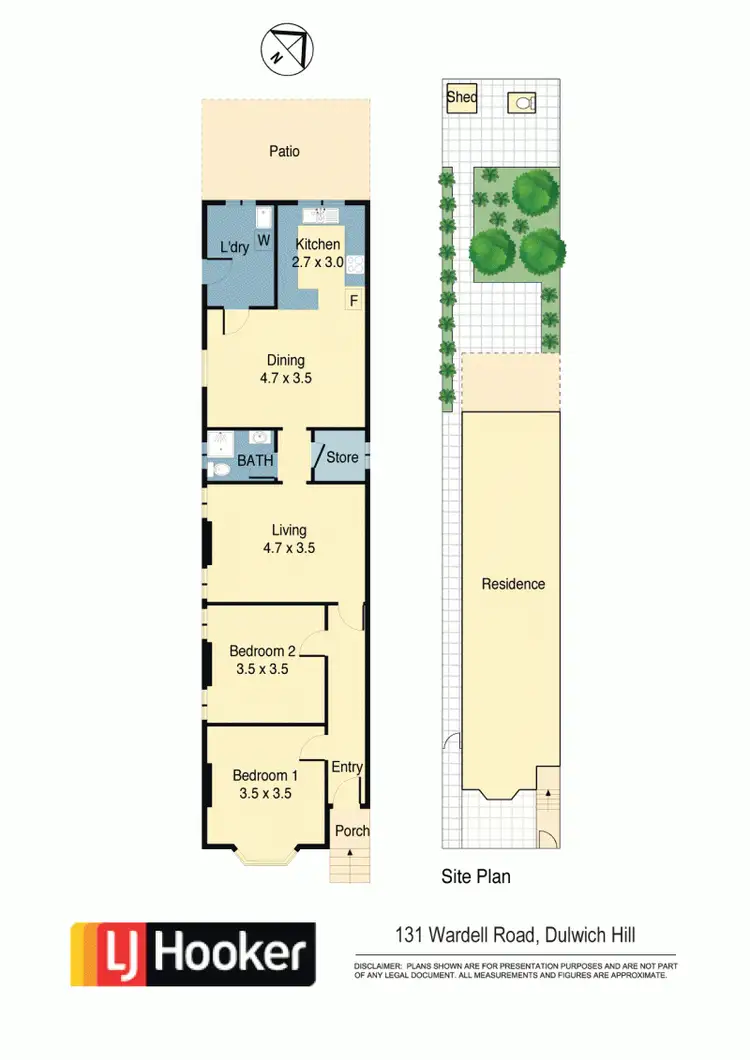 Floorplan of Homely house listing, 131 Wardell Rd, Dulwich Hill NSW 2203