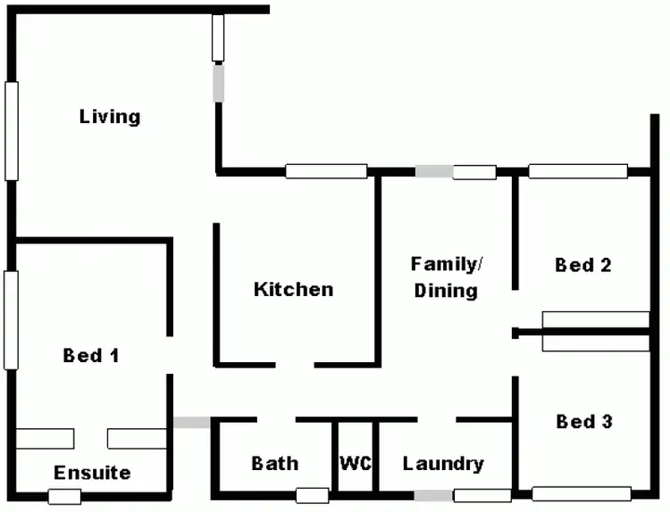 Floorplan of Homely house listing, 8 Cordia Place, Rivett ACT 2611