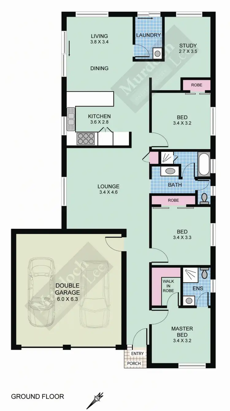 Floorplan of Homely house listing, 58 Lucas Circuit, Kellyville NSW 2155