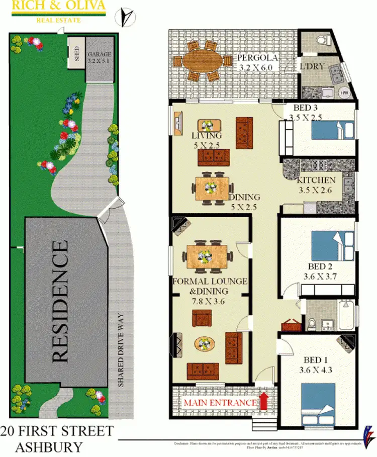 Floorplan of Homely house listing, 20 First Street, Ashbury NSW 2193