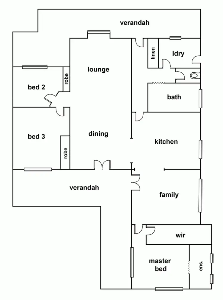 Floorplan of Homely house listing, 103 Hutchinsons Road Quantong via, Horsham VIC 3400