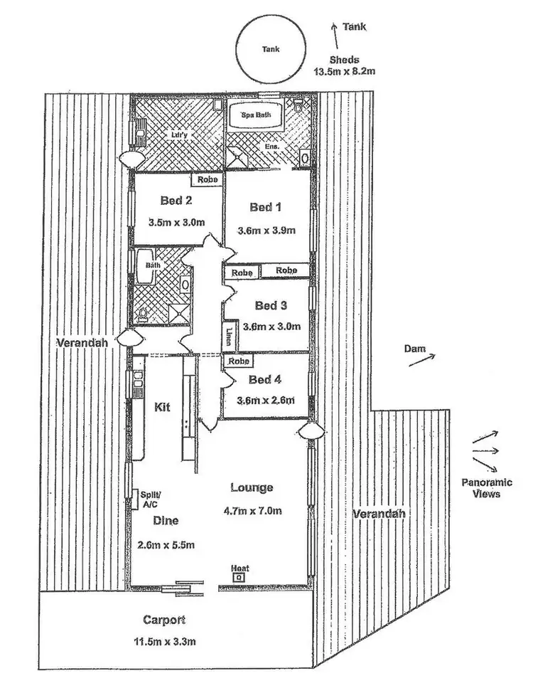 Floorplan of Homely rural property listing, Address available on request