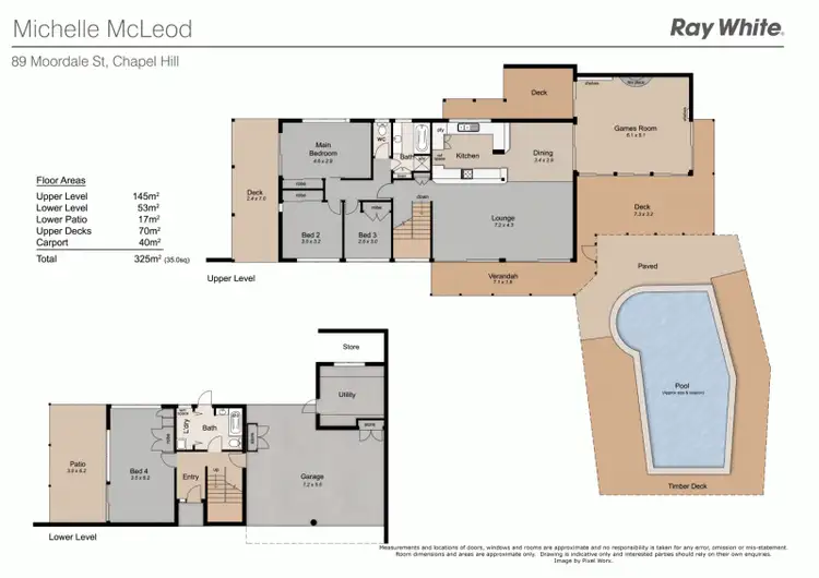 Floorplan of Homely house listing, 89 Moordale Street, Chapel Hill QLD 4069