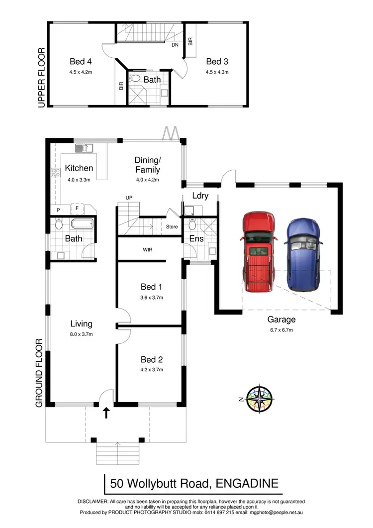 Floorplan of Homely house listing, 50 Wollybutt Road, Engadine NSW 2233