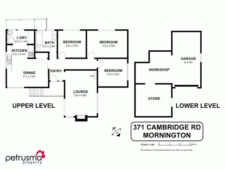 Floorplan of Homely house listing, 371 Cambridge Road, Mornington TAS 7018