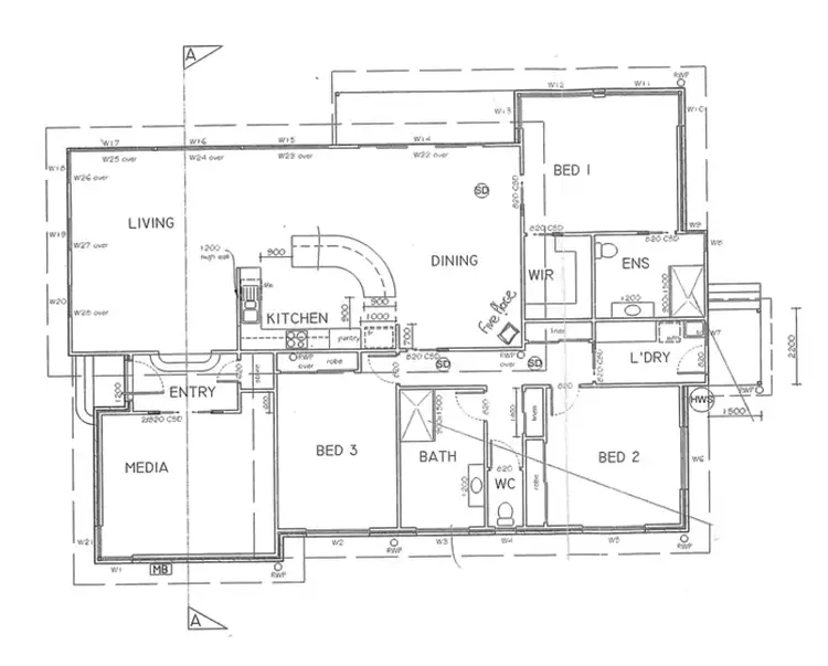 Floorplan of Homely house listing, 203 Jetty Road, Cygnet TAS 7112