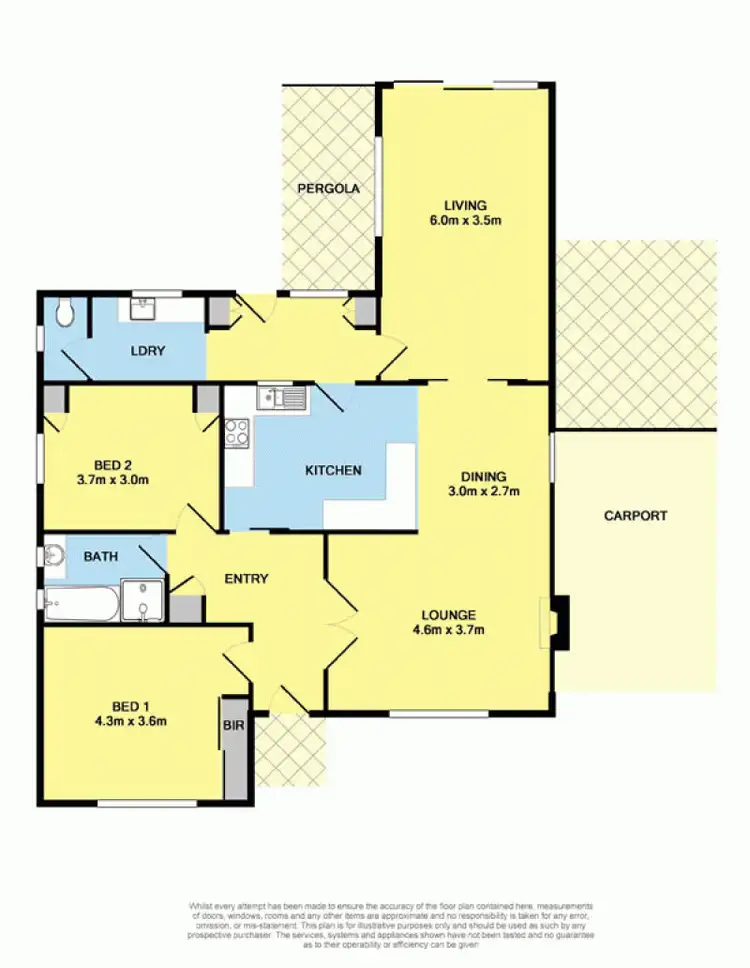 Floorplan of Homely house listing, 10 Frank Street, Belmont VIC 3216