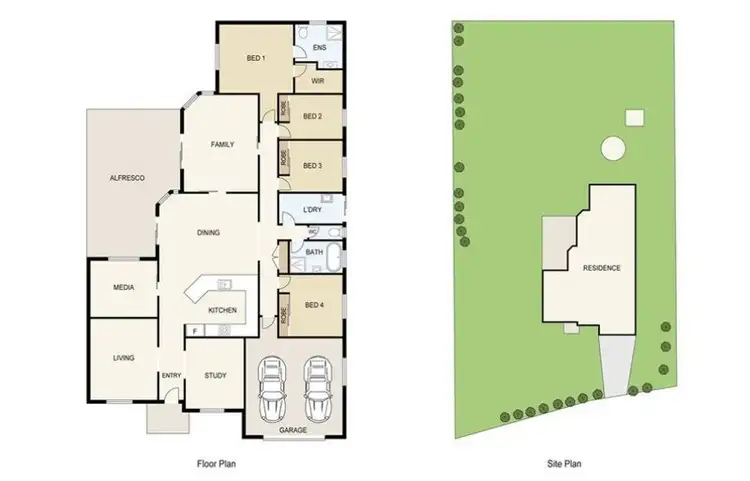 Floorplan of Homely house listing, 9-11 Carrigan Way, Gleneagle QLD 4285