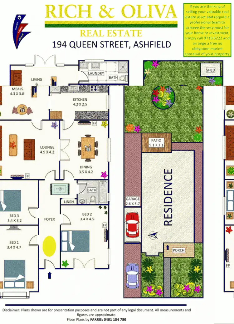 Floorplan of Homely house listing, 194 Queen Street, Ashfield NSW 2131