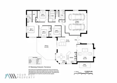 Floorplan of Homely house listing, 17 Illawong Crescent, Terranora NSW 2486