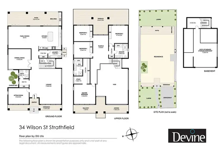 Floorplan of Homely house listing, 34 Wilson Street, Strathfield NSW 2135