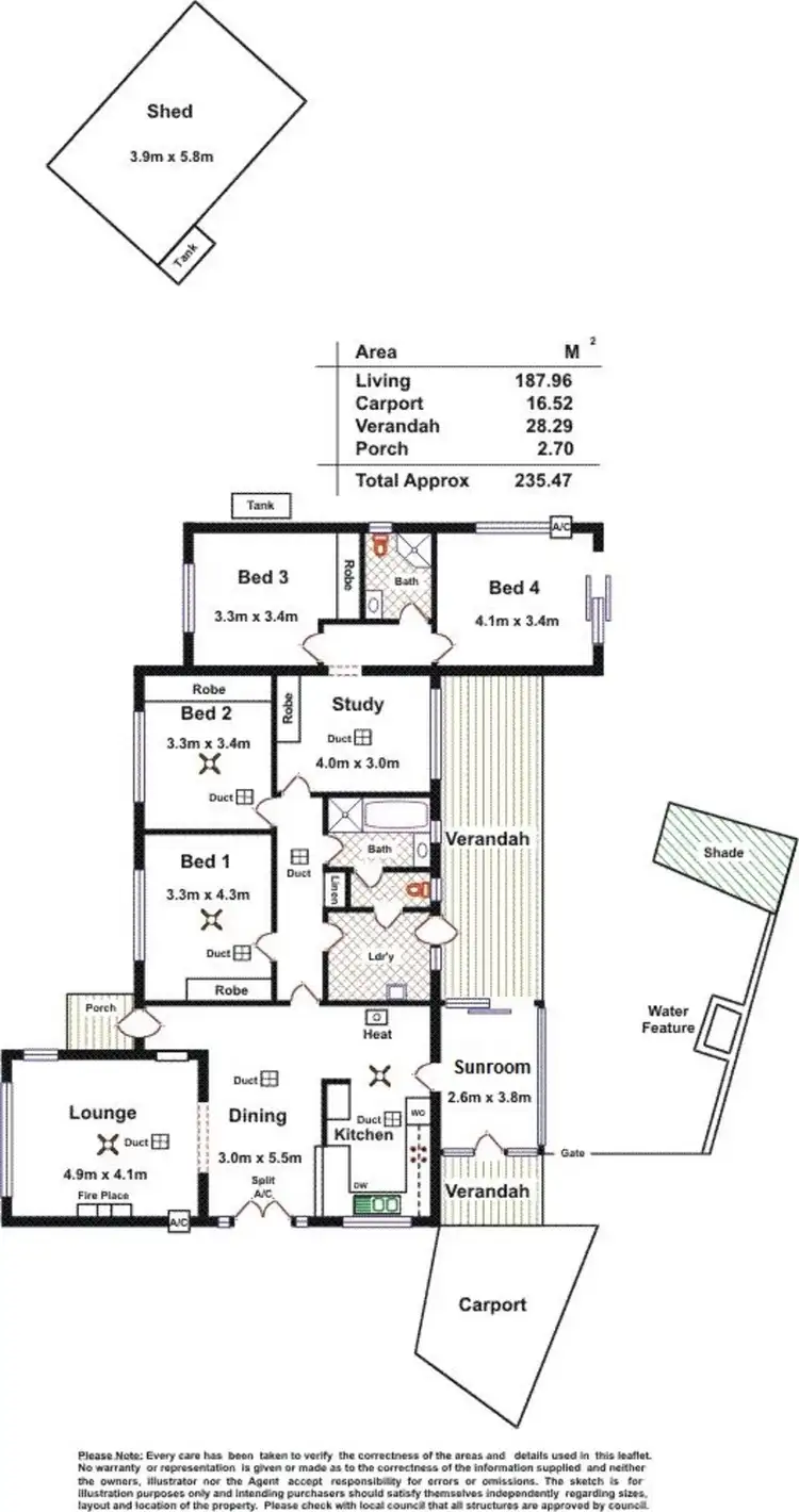 Floorplan of Homely house listing, Address available on request