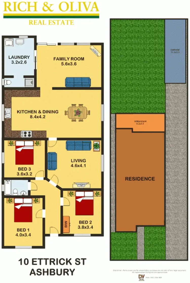 Floorplan of Homely house listing, 10 Ettrick Street, Ashbury NSW 2193