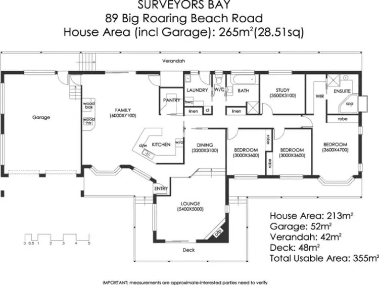 Floorplan of Homely house listing, 89 Big Roaring Beach Road, Surveyors Bay TAS 7116