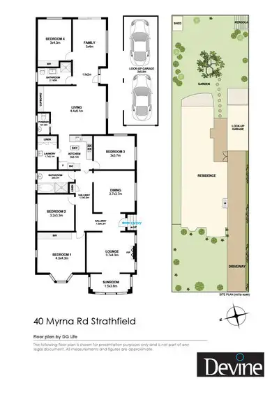 Floorplan of Homely house listing, 40 Myrna Road, Strathfield NSW 2135