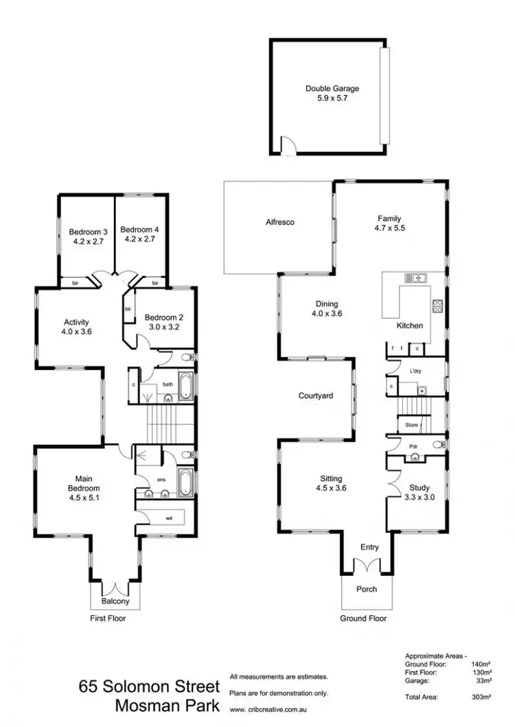 Floorplan of Homely house listing, 65 Solomon Street, Mosman Park WA 6012