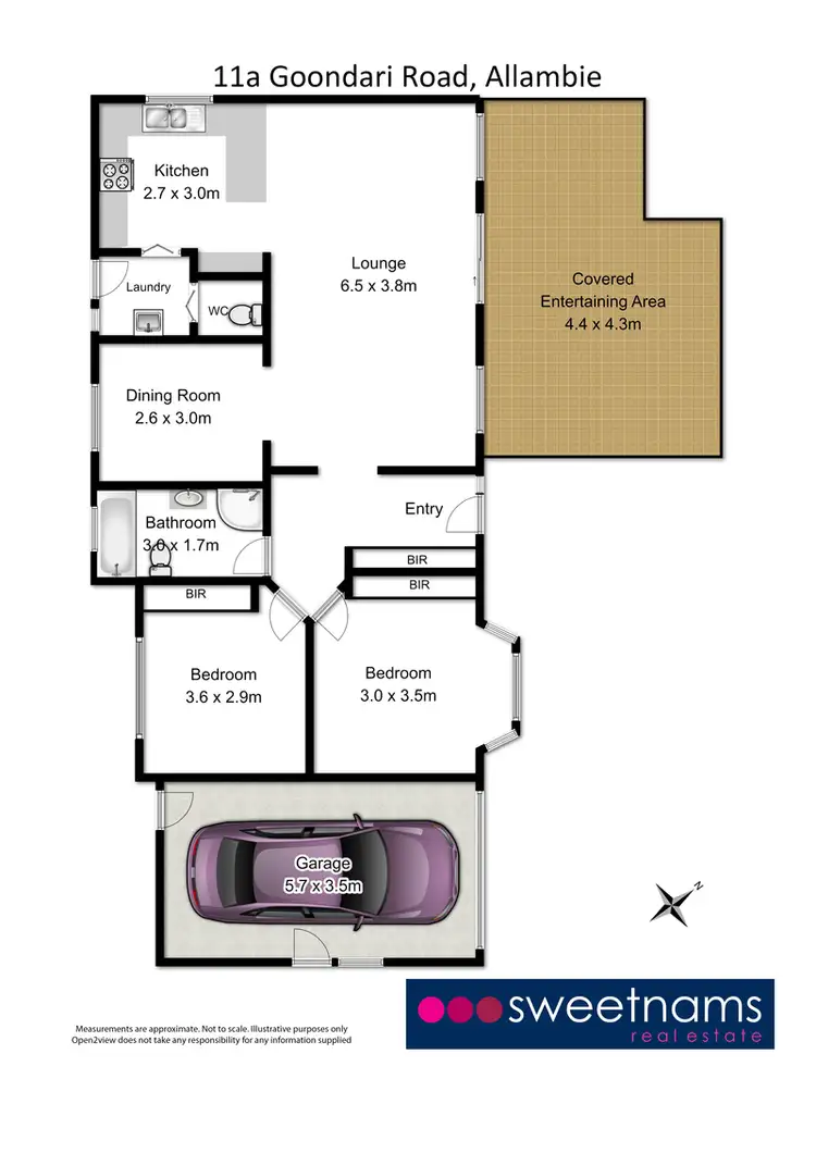 Floorplan of Homely house listing, 11A Goondari Road, Allambie Heights NSW 2100