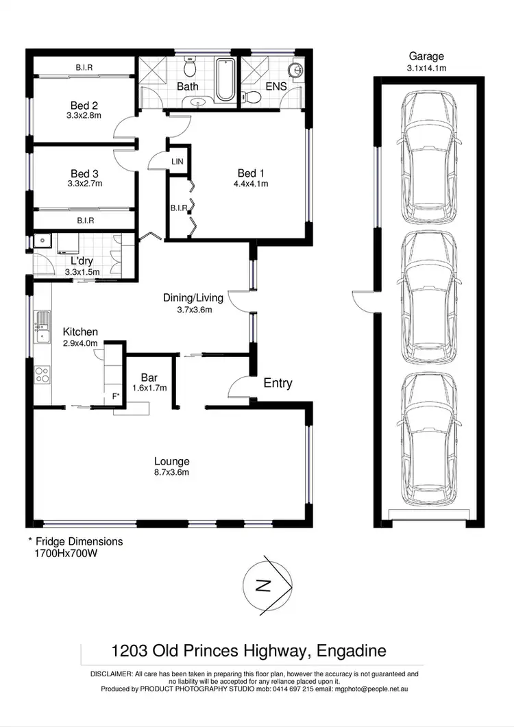 Floorplan of Homely house listing, 1203 Old Princes Highway, Engadine NSW 2233
