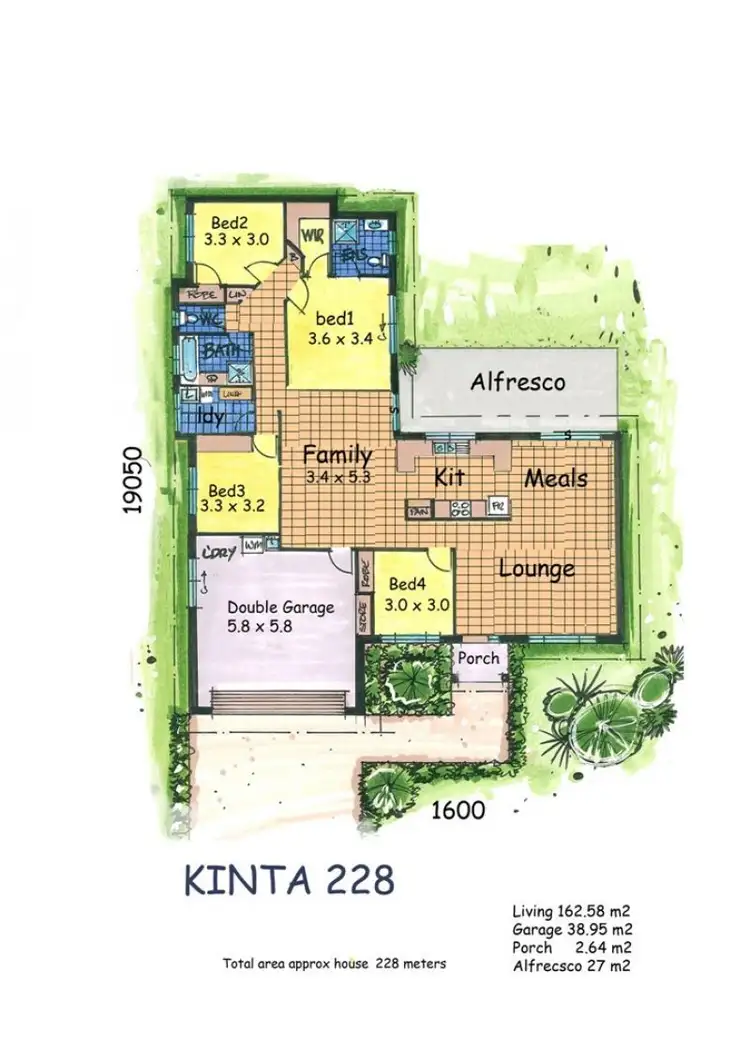 Floorplan of Homely house listing, 49 Willowleaf Circuit, Upper Caboolture QLD 4510