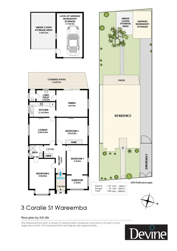Floorplan of Homely house listing, 3 Coralie Street, Wareemba NSW 2046