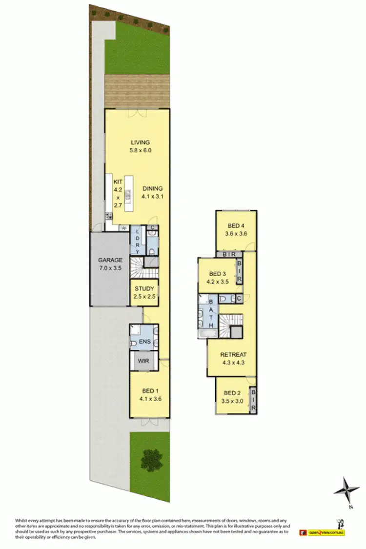 Floorplan of Homely house listing, 28 Seaview Crescent, Seaholme VIC 3018
