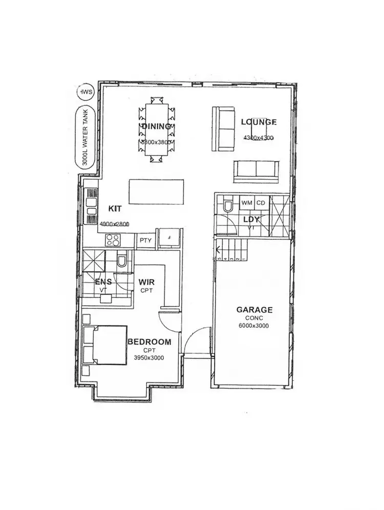 Floorplan of Homely house listing, 2A Hadlow Drive, Cameron Park NSW 2285
