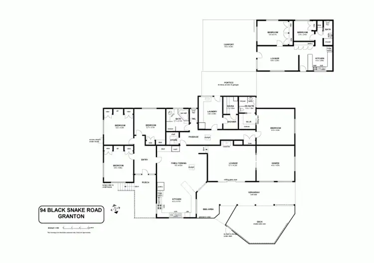 Floorplan of Homely house listing, 94 Black Snake Road, Granton TAS 7030