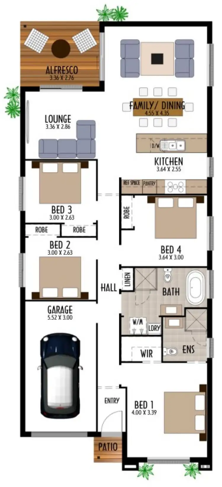 Floorplan of Homely house listing, Lot -34 Jardine Drive, Edmondson Park NSW 2174