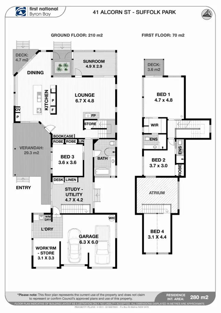 Floorplan of Homely house listing, 41 Alcorn Street, Suffolk Park NSW 2481