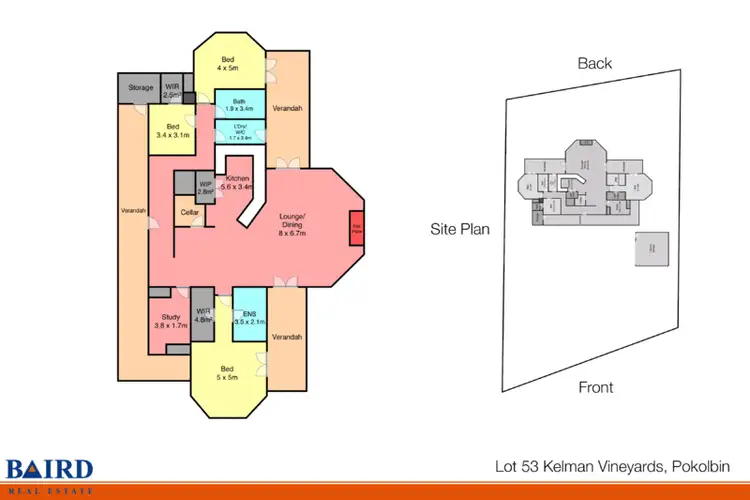 Floorplan of Homely house listing, Lot 53 Kelman Vineyard, Pokolbin NSW 2320