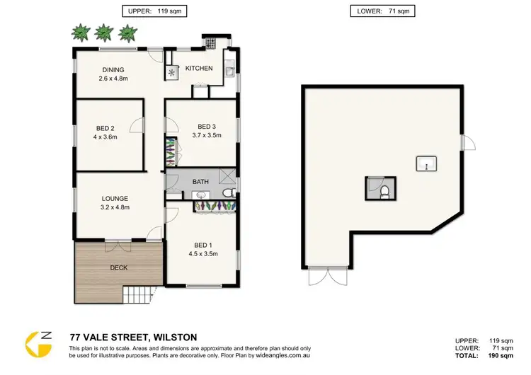 Floorplan of Homely house listing, 77 Vale Street, Wilston QLD 4051