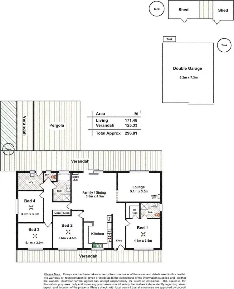Floorplan of Homely house listing, Address available on request