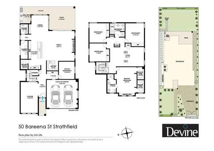Floorplan of Homely house listing, 50 Bareena Street, Strathfield NSW 2135