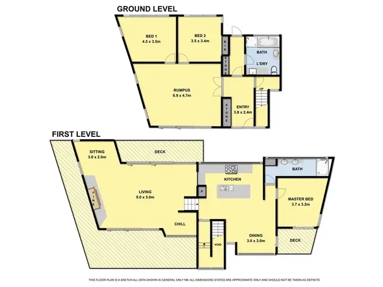 Floorplan of Homely house listing, 13 Mitchell Grove, Separation Creek VIC 3234