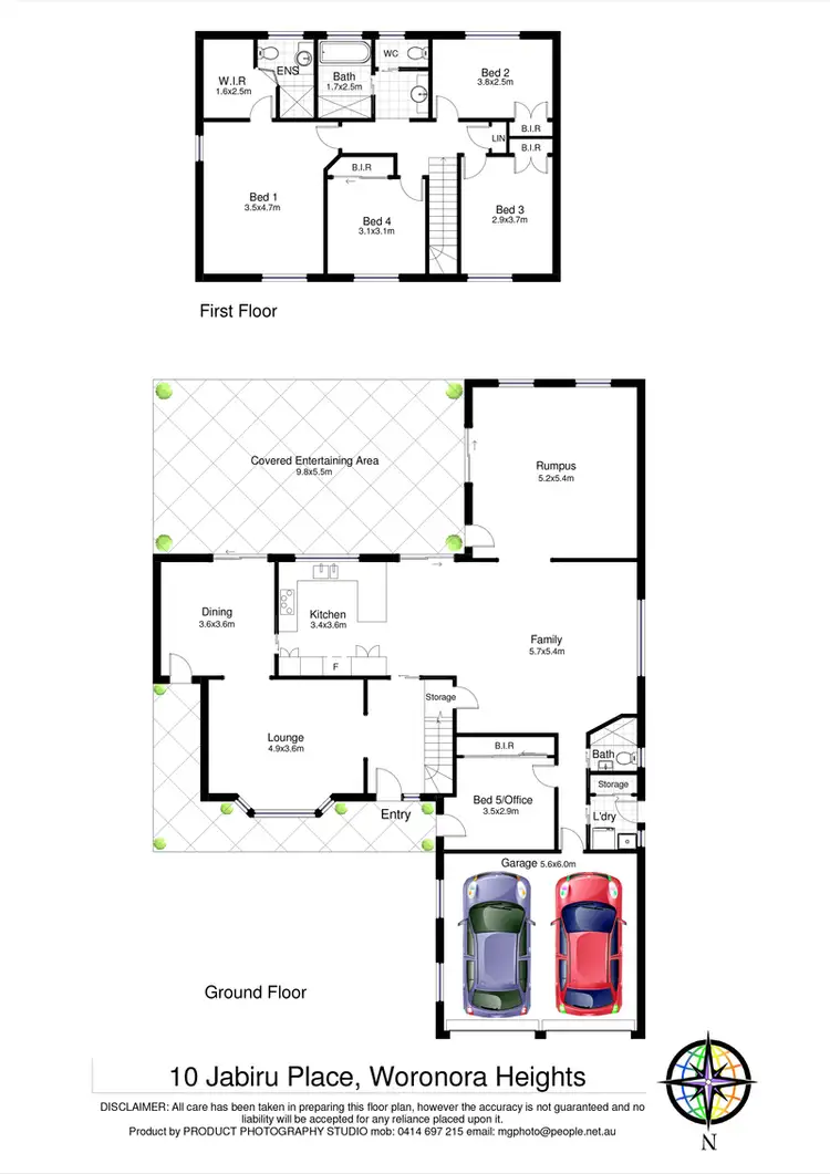 Floorplan of Homely house listing, 10 Jabiru Place, Woronora Heights NSW 2233