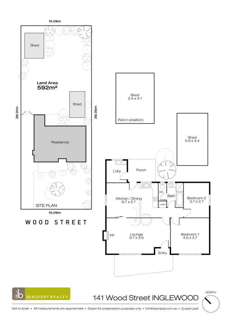 Floorplan of Homely house listing, 141 Wood Street, Inglewood WA 6052