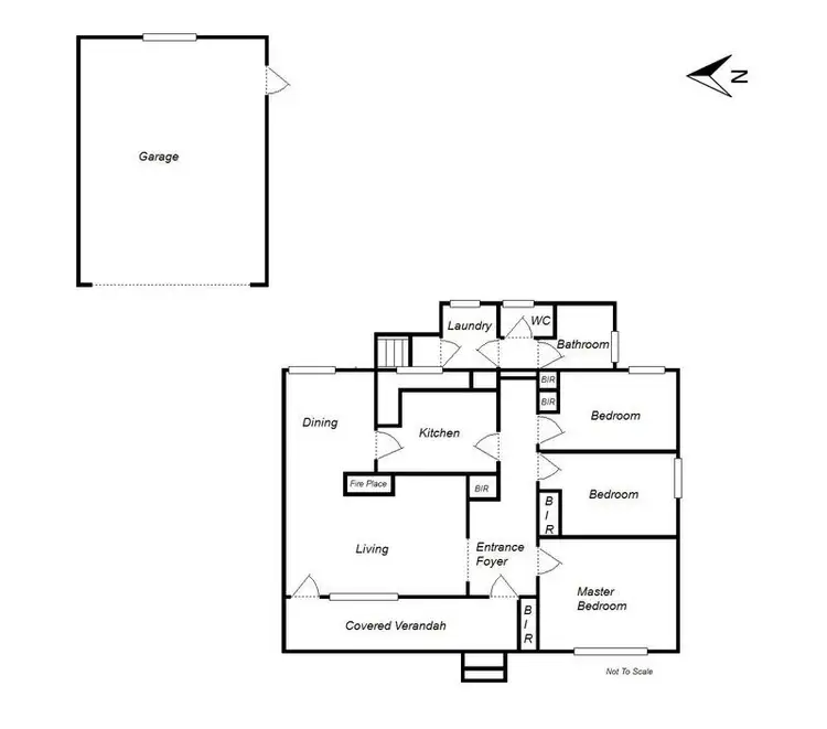 Floorplan of Homely house listing, 36 Longstaff Street, Lyneham ACT 2602