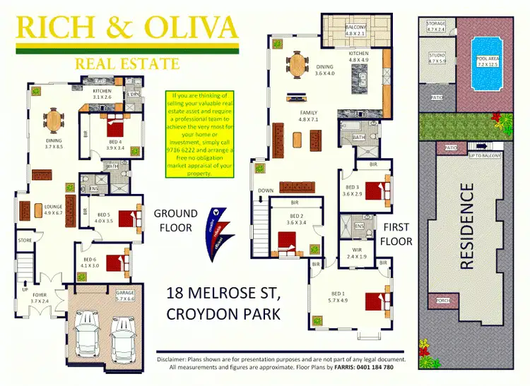 Floorplan of Homely house listing, 18 Melrose Street, Croydon Park NSW 2133