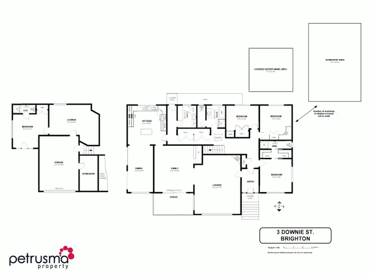 Floorplan of Homely house listing, 3 Downie Street, Brighton TAS 7030