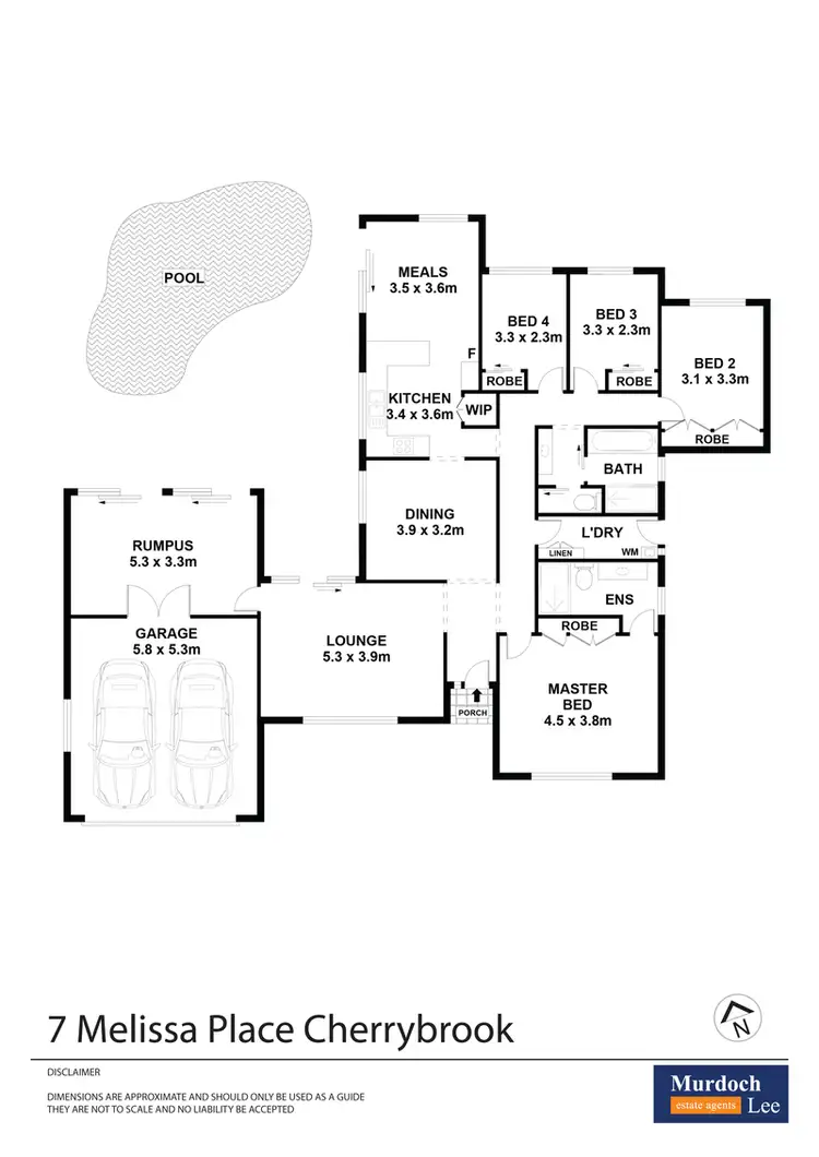 Floorplan of Homely house listing, 7 Melissa Place, Cherrybrook NSW 2126