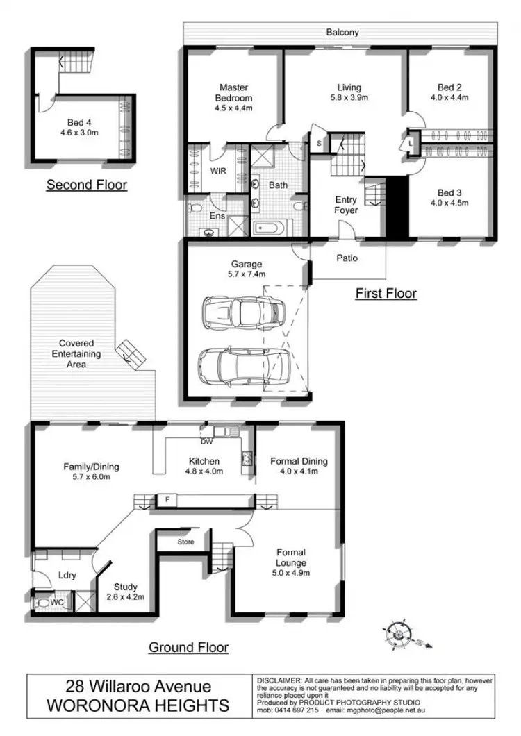 Floorplan of Homely house listing, 28 Willaroo Avenue, Woronora Heights NSW 2233