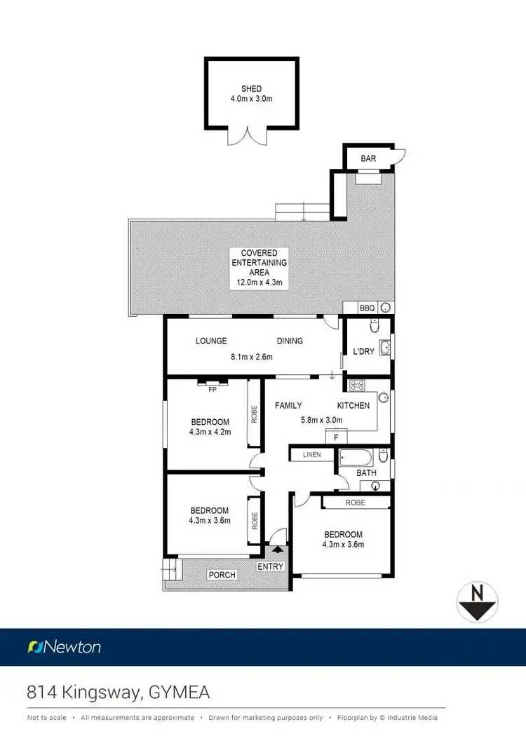 Floorplan of Homely house listing, 814 Kingsway, Gymea NSW 2227