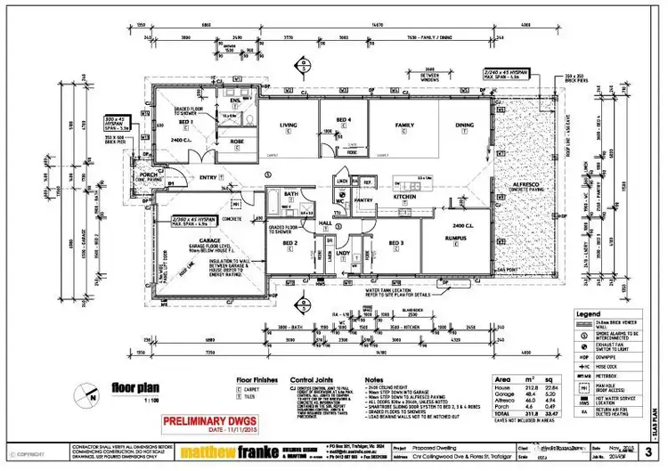 Floorplan of Homely house listing, 1 Flores Street, Trafalgar VIC 3824